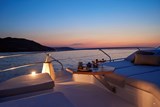 Prestige F5.7 Bow sunset